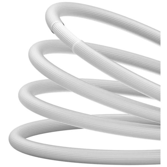 BASEUS kábel Type-C kábel Apple Lightning 8-pin CoolPlay gyors töltés 20W 2m fehér CAKW000102