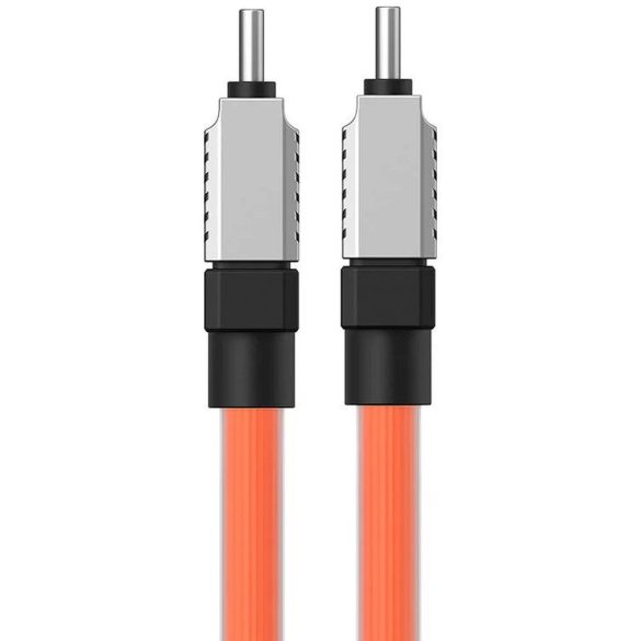BASEUS kábel Type-C Type-C CoolPlay gyors töltés 100W 2m narancssárga CAKW000307