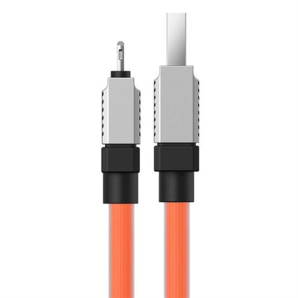 BASEUS kábel USB és Apple Lightning 8-pin CoolPlay 2,4A 1m narancssárga CAKW000407