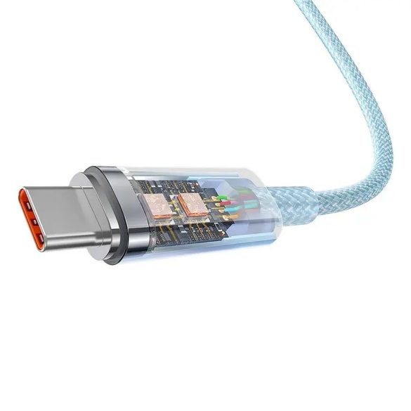 BASEUS kábel USB Type-C Power Delivery Explorer 100W 1m kék CATS010403