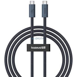   Baseus Flash Type-C - Type-C kábel PD3.1 240W 8K 60Hz 1m - fekete