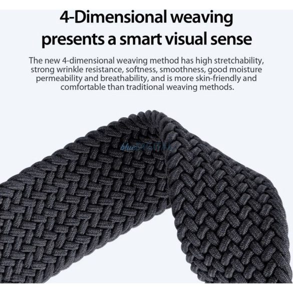 Dux Ducis MIXTURE PRO Stretchable Braided csereszíj Samsung Galaxy Watch Ultra 47mm - szürke