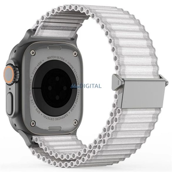 Dux Ducis YC Nylon csereszíj Apple Watch 38 / 40 / 41 mm - fehér