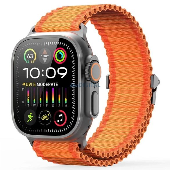 Dux Ducis YC Nylon csereszíj Apple Watch 38 / 40 / 41 mm - narancssárga