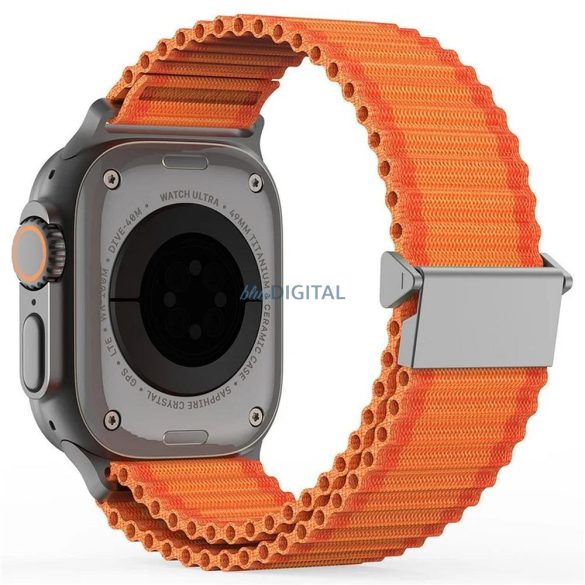 Dux Ducis YC Nylon csereszíj Apple Watch 38 / 40 / 41 mm - narancssárga