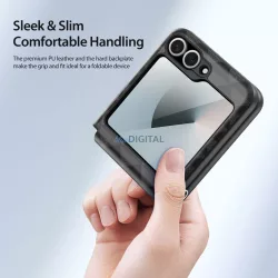   DUX DUCIS tok FITT a SAMSUNG Z Z FLIP 7 FE/W25 FLIP/ Z FLIP 6-hoz kék