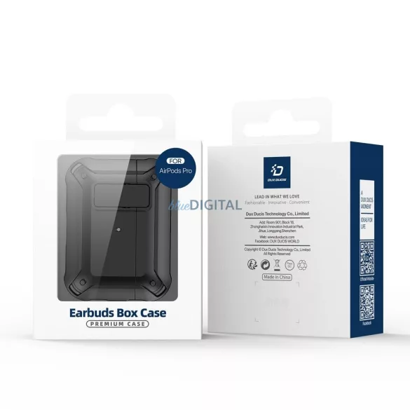 DUX DUCIS PECO - Armor tok AirPods 3 - fekete