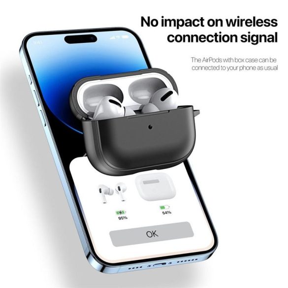 DUX DUCIS PECC - TPU tok AirPods Pro 2 - fekete