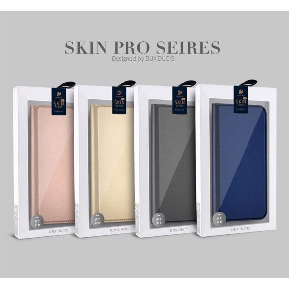 DUX DUCIS Skin Pro - Sima bőr tok Samsung Galaxy A55 kék