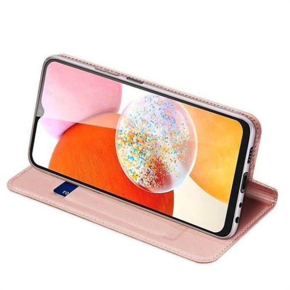 DUX DUCIS Skin Pro - Sima bőr tok Samsung Galaxy A15 5G rózsa