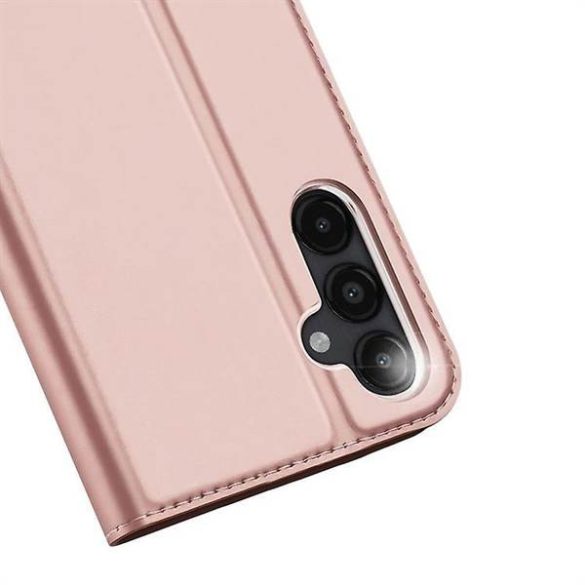 DUX DUCIS Skin Pro - Sima bőr tok Samsung Galaxy A15 5G rózsa