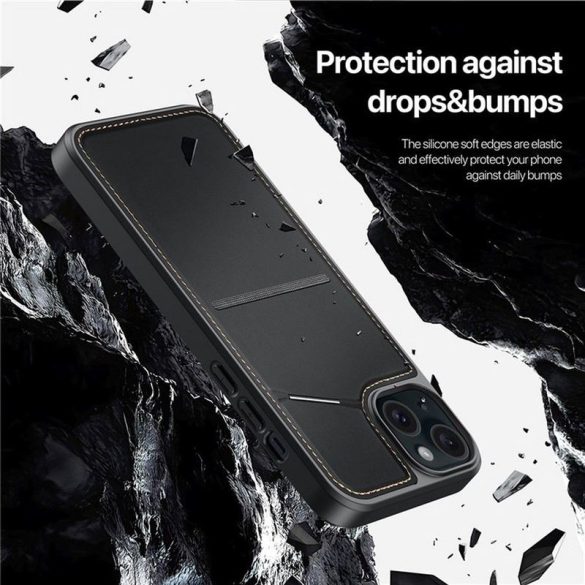 DUX DUCIS Rafi II Mag - hátlapi tok kitámasztóval Magsafe kompatibilis iPhone 15