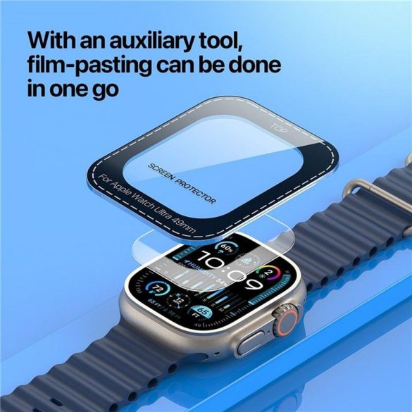 DUX DUCIS Eapa - Edzett üveg Apple Watch Ultra/ Ultra 2 49 mm-es Apple Watch Ultra/ Ultra 2 49mm tok