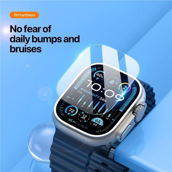 DUX DUCIS Eapa - Edzett üveg Apple Watch Ultra/ Ultra 2 49 mm-es Apple Watch Ultra/ Ultra 2 49mm tok