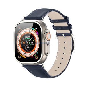 DUX DUCIS YS - bőrszíj Apple Watch 38/40/41mm kék