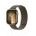 DUX DUCIS BL - finom szövött mágneses szíj Apple Watch 42/ 44/ 45mm taupe