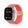 DUX DUCIS Mixture Pro - nyújtható fonott szíj Apple Watch 38/ 40/ 41mm guava