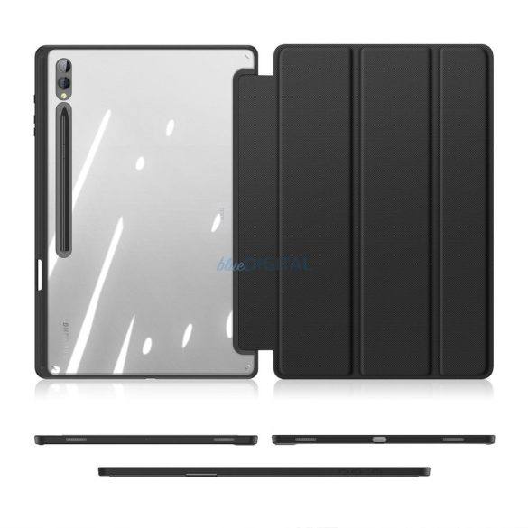 DUX DUCIS Toby - Intelligens tok ceruza tároló Samsung Tab S9 Ultra fekete