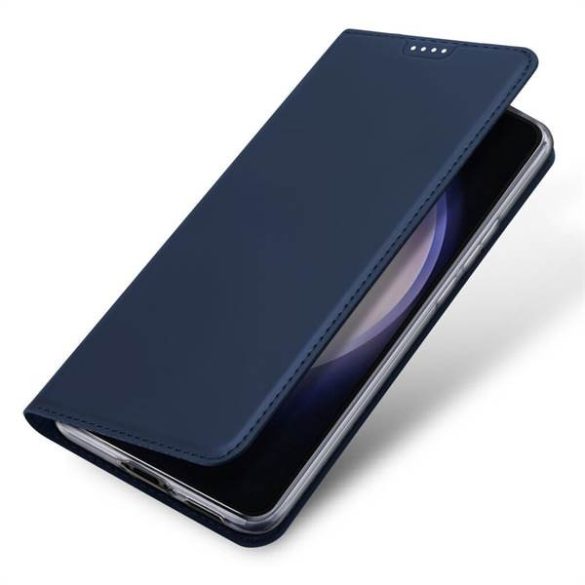 DUX DUCIS Skin Pro - Sima bőr tok Samsung Galaxy S23 FE kék