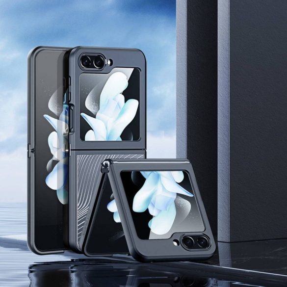 DUX DUCIS Aimo - Tartós hátlap Samsung Galaxy Z Flip5 5G fekete tok