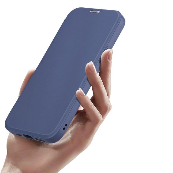 DUX DUCIS Skin X Pro - Folio tok MagSafe kompatibilis Apple iPhone 15 kék