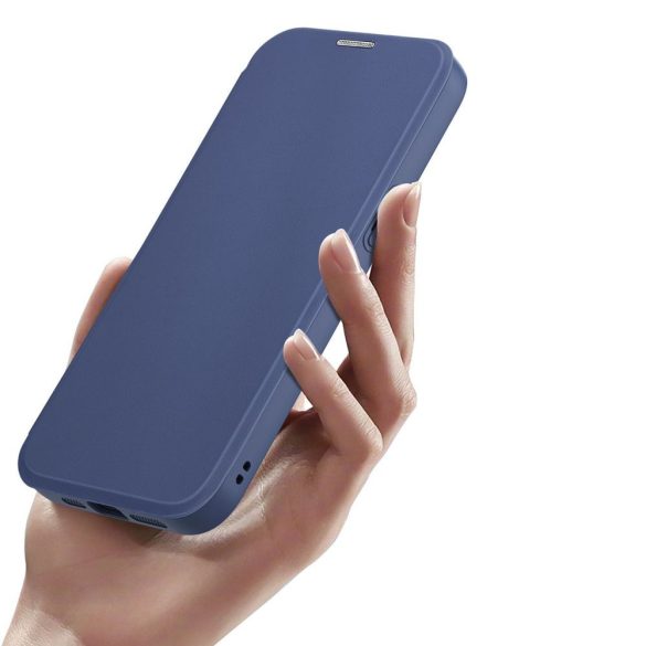 DUX DUCIS Skin X Pro - Folio tok MagSafe kompatibilis Apple iPhone 15 Pro kék