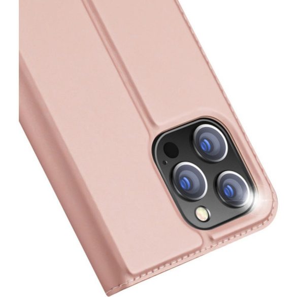 DUX DUCIS Skin Pro - Sima bőr tok Apple iPhone 15 rose