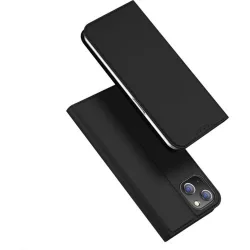   DUX DUCIS Skin Pro - Sima bőr tok Apple iPhone 15 Plus fekete
