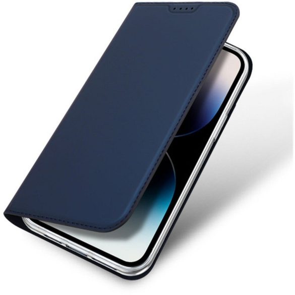 DUX DUCIS Skin Pro - Sima bőr tok Apple iPhone 15 Pro Max kék