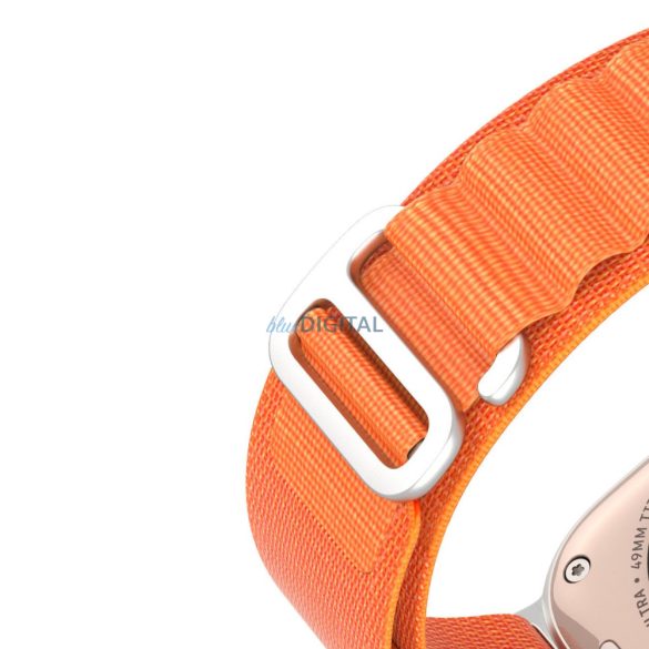 DUX DUCIS GS - szőtt nejlon szíj Apple Watch 38/40/41mm narancssárga