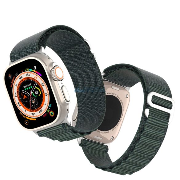 DUX DUCIS GS - szőtt nejlon szíj Apple Watch 38/40/41mm zöld