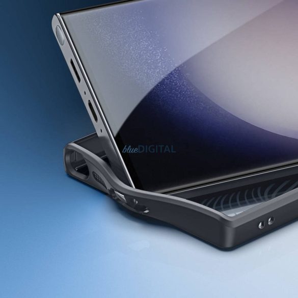 DUX DUCIS Aimo Mag - Tartós hátlap Magsafe kompatibilis Samsung Galaxy S23 Ultra fekete tok