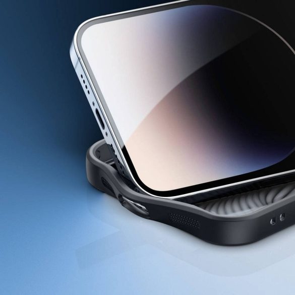 DUX DUCIS Aimo Mag - Tartós hátlap, MagSafe kompatibilis Apple iPhone 14 Pro fekete tok