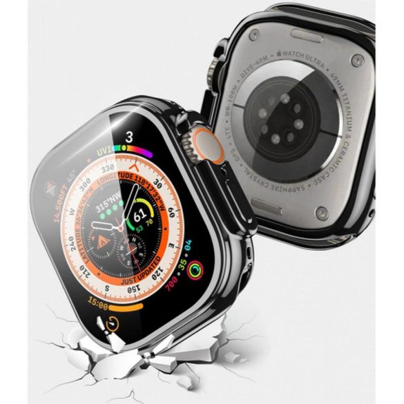 DUX DUCIS Samo Puha TPU védőtok Apple Watch Ultra/Ultra 2 49mm fekete