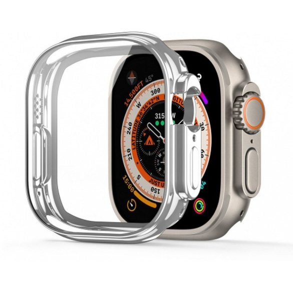 DUX DUCIS Samo Puha TPU védőtok Apple Watch Ultra/Ultra 2 49mm ezüst