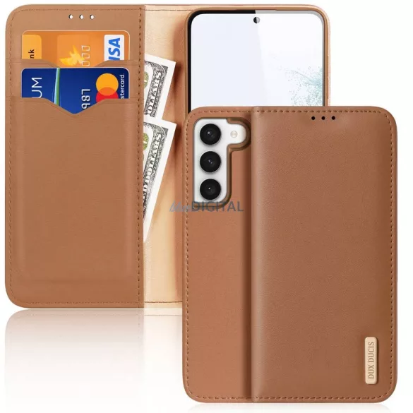 DUX DUCIS könyvtok HIVO SAMSUNG S23 Plus-hoz fekete
