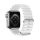DUX DUCIS Ocean Wave - sport szilikon szíj Apple Watch 38/40/41mm fehér