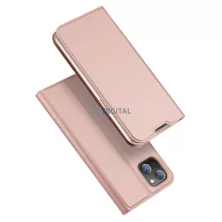 DUX DUCIS könyvtok SKIN PRO IPHONE 14 Plus-hoz rózsaszín