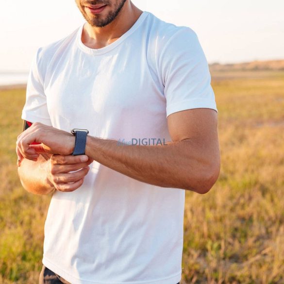 Dux Ducis Mixture II szíj Apple Watch 38 / 40 / 41 mm - kék