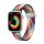 DUX DUCIS Mixture II - nyújtható fonott pánt Apple Watch 42/44/45mm szivárványszínű