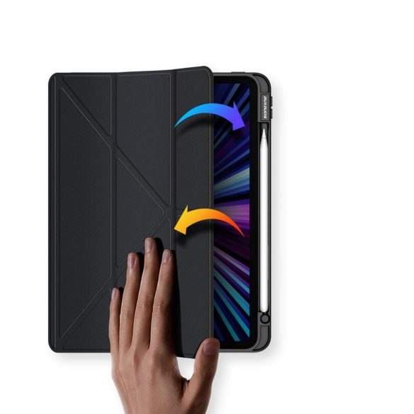 DUX DUCIS Magi - Samrt Case ceruza tárolásával iPad Pro 11 (2018/2020/2021/2022) fekete