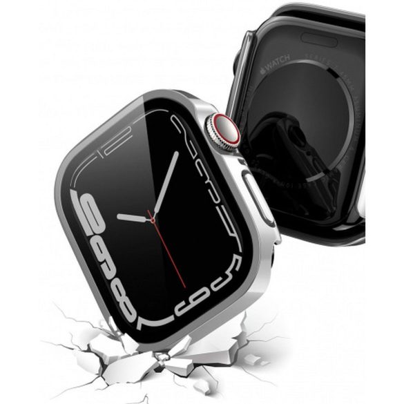 DUX DUCIS Hamo védőtok Apple Watch Series 7/8/9 45mm ezüst