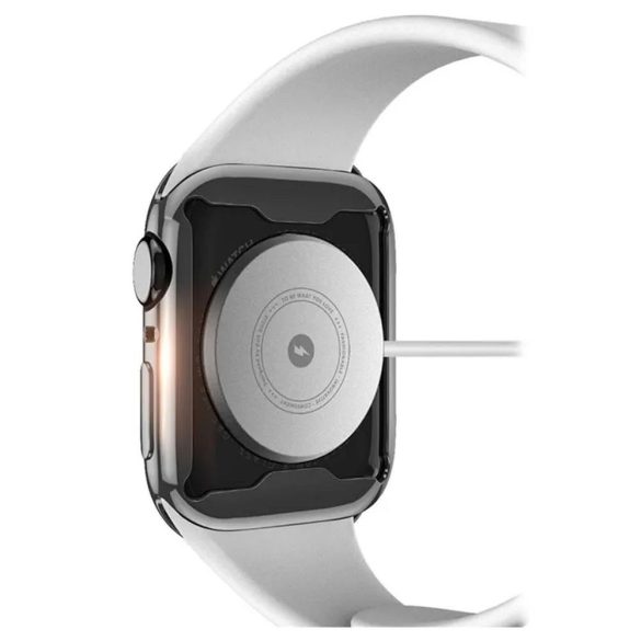 DUX DUCIS Samo Puha TPU védőtok Apple Watch Series 7/8/9 41mm fekete