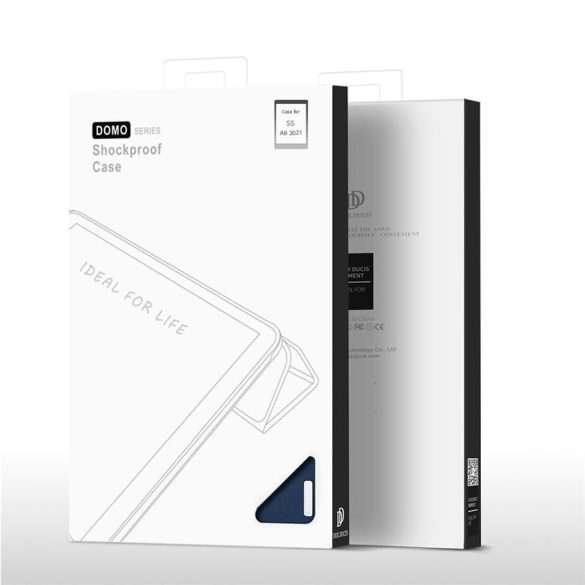DUX DUCIS Domo - Trifold tok ceruzatartóval Samsung Tab A8 2021 10.5 (X200/X205) fekete