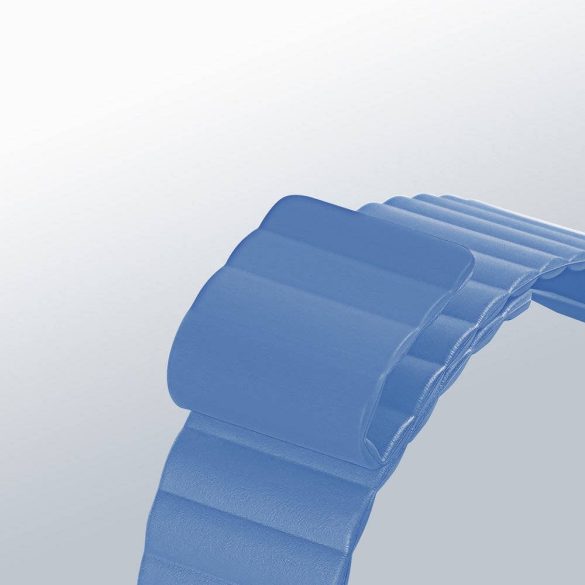 DUX DUCIS Chain - mágneses szilikon szíj Apple Watch 42/44/45mm kék