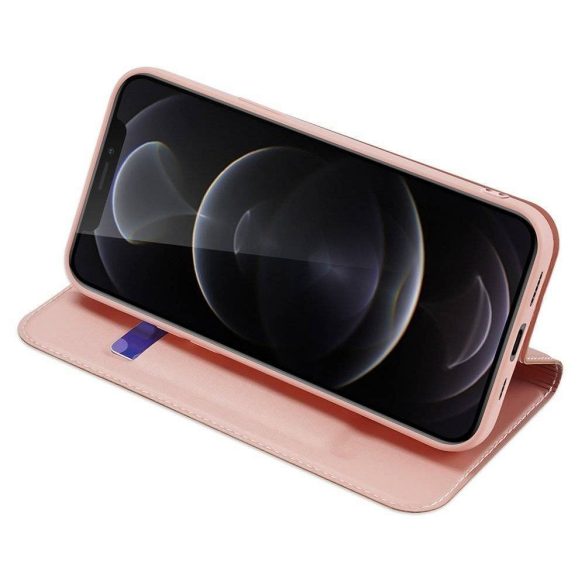 DUX DUCIS Skin Pro - Sima bőr tok Apple iPhone 13 Pro rózsaszínű
