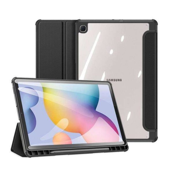 DUX DUCIS Toby - Samrt Case ceruza tárolóval Samsung Tab S6 Lite (P610/P613/P615/P619) fekete