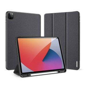 DUX DUCIS Domo - Trifold tok ceruzatartóval iPad Pro 12.9 (2020/2021/2022) fekete