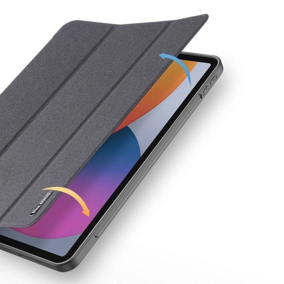 DUX DUCIS Domo - Trifold tok ceruzatartóval iPad Pro 12.9 (2020/2021/2022) fekete