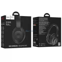 Hoco W45 Bluetooth vezeték nélküli fejhallgató - fekete